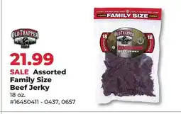 Runnings Old Trapper Assorted Family Size Beef Jerky offer