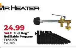 Runnings Fuel Keg Refillable Propane Tank Kit offer