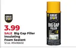 Runnings Great Stuff Big Gap Filler Insulating Foam Sealant offer