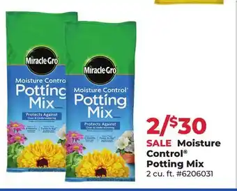 Runnings Miracle Gro Moisture Control Potting Mix offer