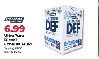 Runnings Prime Guard UltraPure Diesel Exhaust Fluid offer