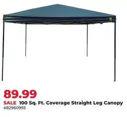 Runnings Outdoor Revival 100 Sq. Ft. Coverage Straight Leg Canopy offer