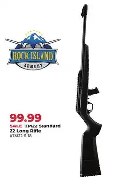 Runnings Rock Island TM22 Standard 22 Long Rifle offer