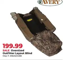 Runnings Avery Oversized Outfitter Layout Blind offer