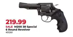 Runnings Rock Island M200 38 Special 6 Round Revolver offer