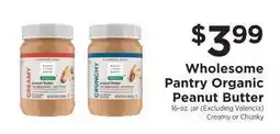 ShopRite Wholesome Pantry Organic Peanut Butter offer