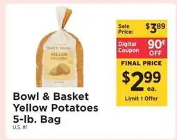 ShopRite Bowl & Basket Yellow Potatoes 5-lb. Bag offer