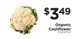 ShopRite Organic Cauliflower offer