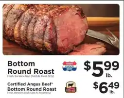 ShopRite Bottom Round Roast offer