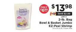 ShopRite Bowl & Basket Jumbo EZ-Peel Shrimp offer