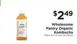 ShopRite Wholesome Pantry Organic Kombucha offer