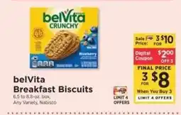 ShopRite belVita Breakfast Biscuits offer
