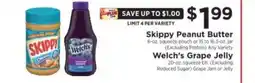 ShopRite Skippy Peanut Butter / Welch’s Grape Jelly offer