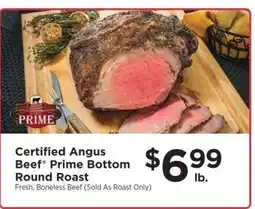 ShopRite Certified Angus Beef Prime Bottom Round Roast offer