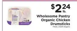 ShopRite Wholesome Pantry Organic Chicken Drumsticks offer