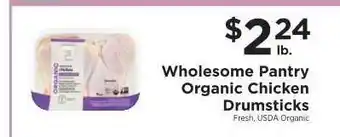 ShopRite Wholesome Pantry Organic Chicken Drumsticks offer
