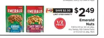 ShopRite Emerald Nuts offer