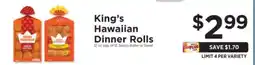 ShopRite King's Hawaiian Dinner Rolls offer