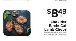 ShopRite Shoulder Blade Cut Lamb Chops offer