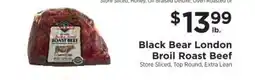 ShopRite Black Bear London Broil Roast Beef offer