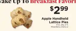 ShopRite Apple Handheld Lattice Pies offer
