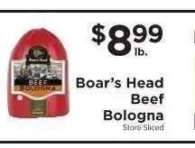 ShopRite Boar's Head Beef Bologna offer