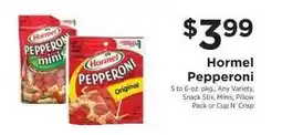 ShopRite Hormel Pepperoni offer
