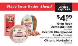 ShopRite Glen Rock Domestic Ham offer