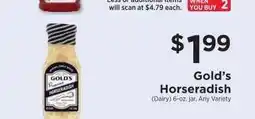 ShopRite Gold's Horseradish offer