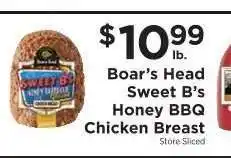 ShopRite Boar's Head Sweet B's Honey BBQ Chicken Breast offer