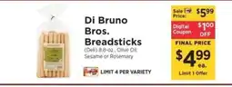 ShopRite Di Bruno Bros. Breadsticks offer