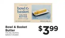 ShopRite Bowl & Basket Butter offer