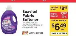 ShopRite Suavitel Fabric Softener offer