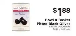 ShopRite Bowl & Basket Pitted Black Olives offer