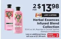 ShopRite Herbal Essences Infused Blend Collection offer