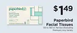 ShopRite Paperbird Facial Tissues offer