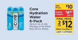 ShopRite Core Hydration Water 6-Pack offer