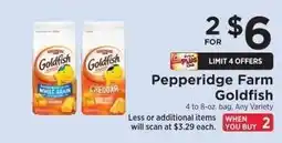 ShopRite Pepperidge Farm Goldfish offer
