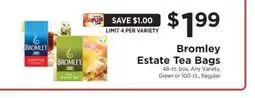 ShopRite Bromley Estate Tea Bags offer