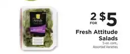 ShopRite Fresh Attitude Salads offer