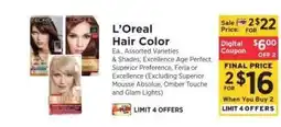 ShopRite L'Oréal Hair Color offer