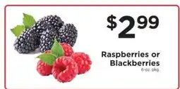 ShopRite Raspberries or Blackberries offer