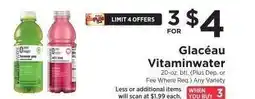 ShopRite Glaceau Vitaminwater offer