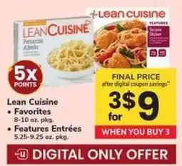 Safeway Lean Cuisine offer