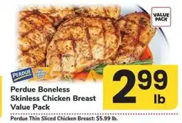 Safeway Perdue Boneless Skinless Chicken Breast Value Pack offer