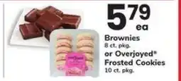 Safeway Brownies or Overjoyed Frosted Cookies offer