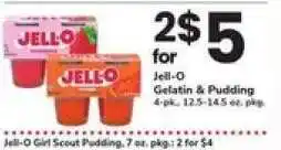 Safeway Jell-O Gelatin & Pudding offer