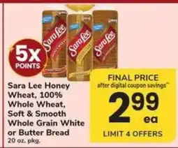 Safeway Sara Lee Bread offer