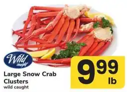 Safeway Large Snow Crab Clusters offer