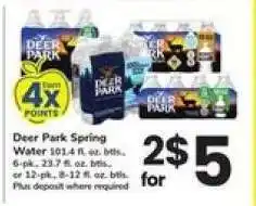 Safeway Deer Park Spring Water offer